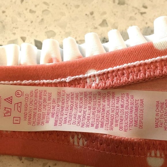 Victoria's Secret Swim Polka Dot Bikini Set 34C S - Picture 7 of 12